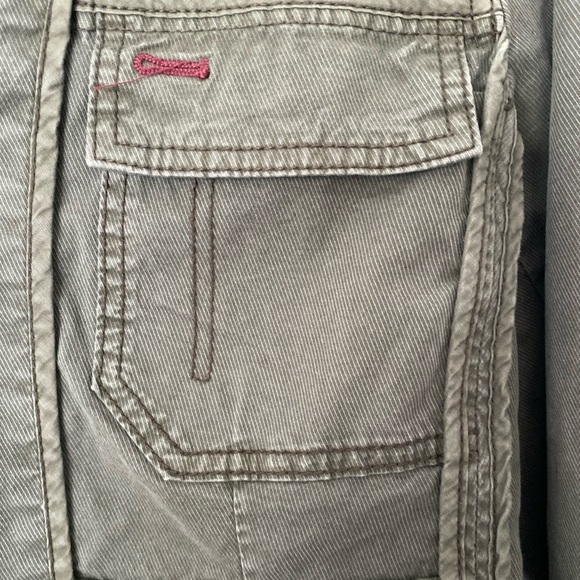 Anthropologie Olive Green Military Button Boho Jacket Women’s Size S Y-20 - Picture 10 of 12